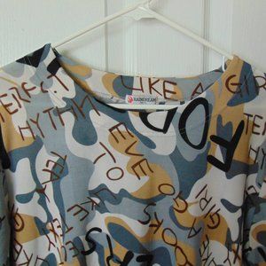 Raindream Women Top Tee short sleeve size M/L